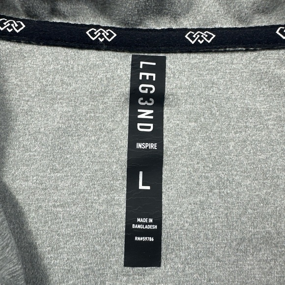 Men's Gray Performance Jacket by Reebok - Picture 6 of 7